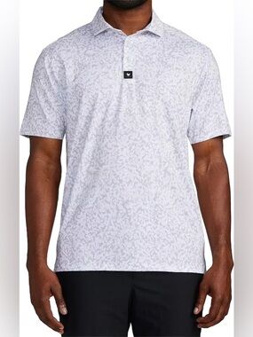 Bad Birdie Gray Golf Polo XXL Performance Shirt UPF 50